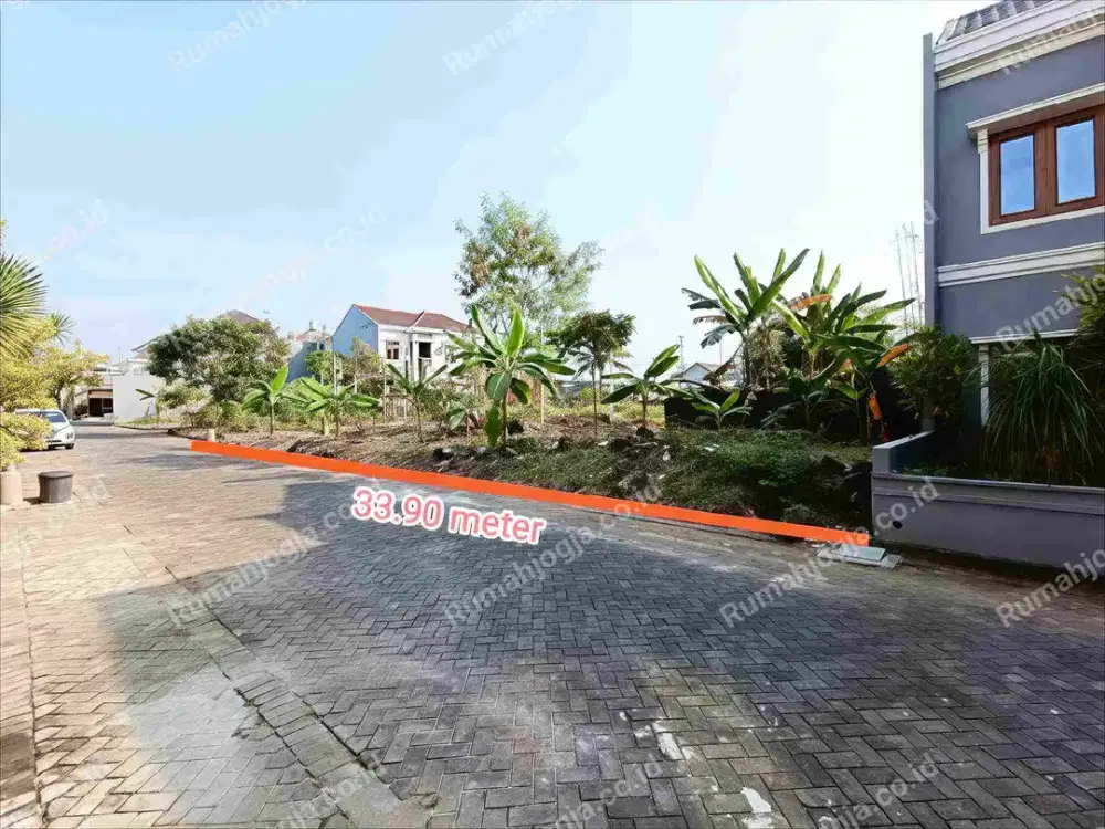 tanah istimewa di perumahan merapi regency jalan Kaliurang KM 9