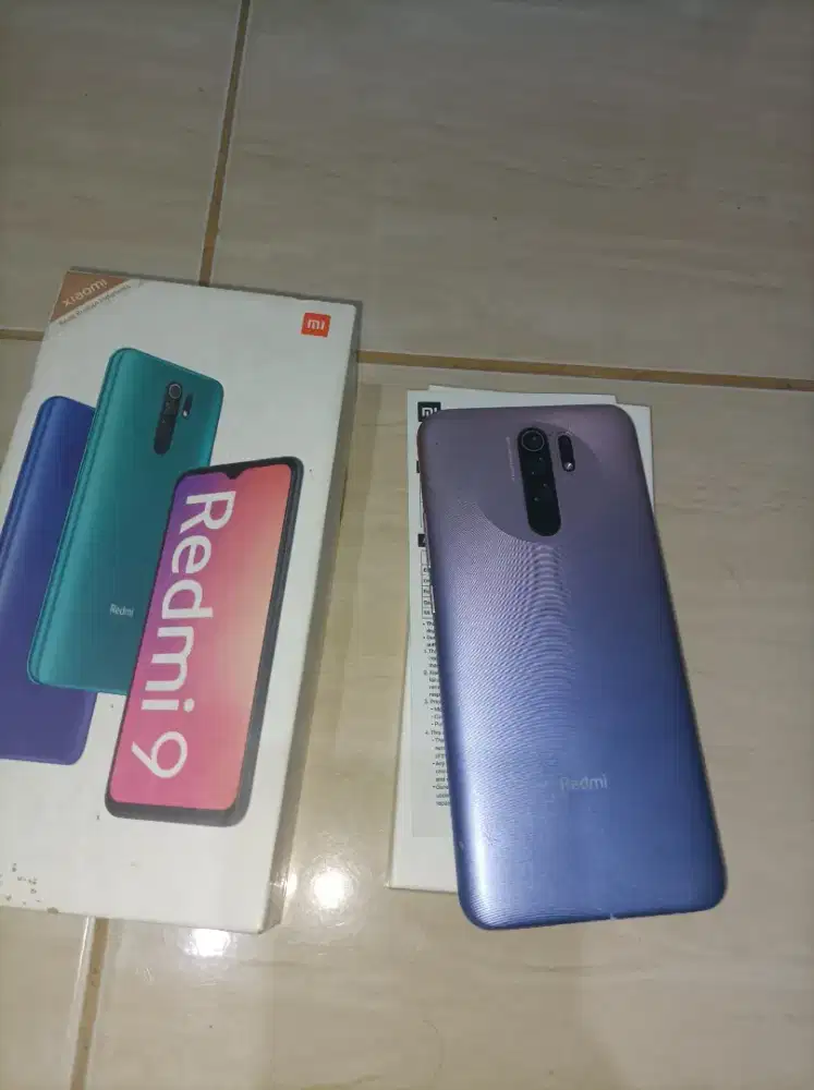 Redmi 9 ram 4/64 fullset
