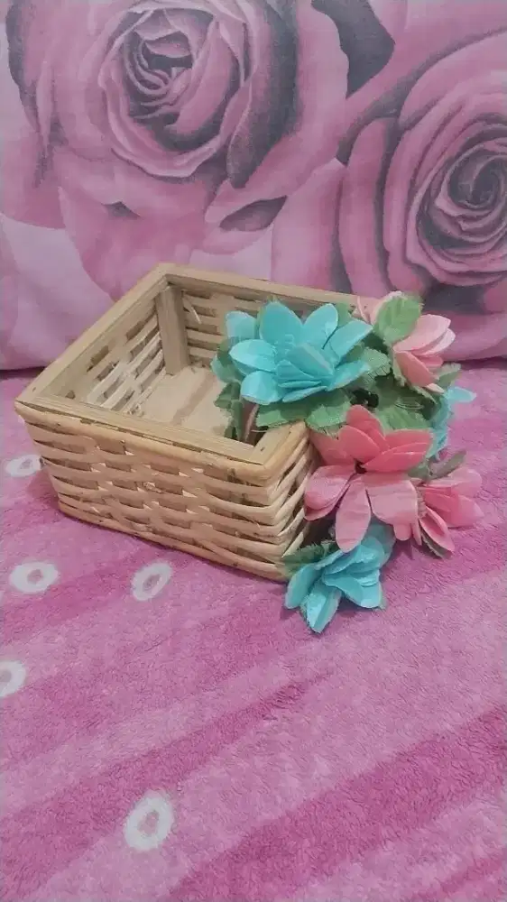 Keranjang Anyam Mini