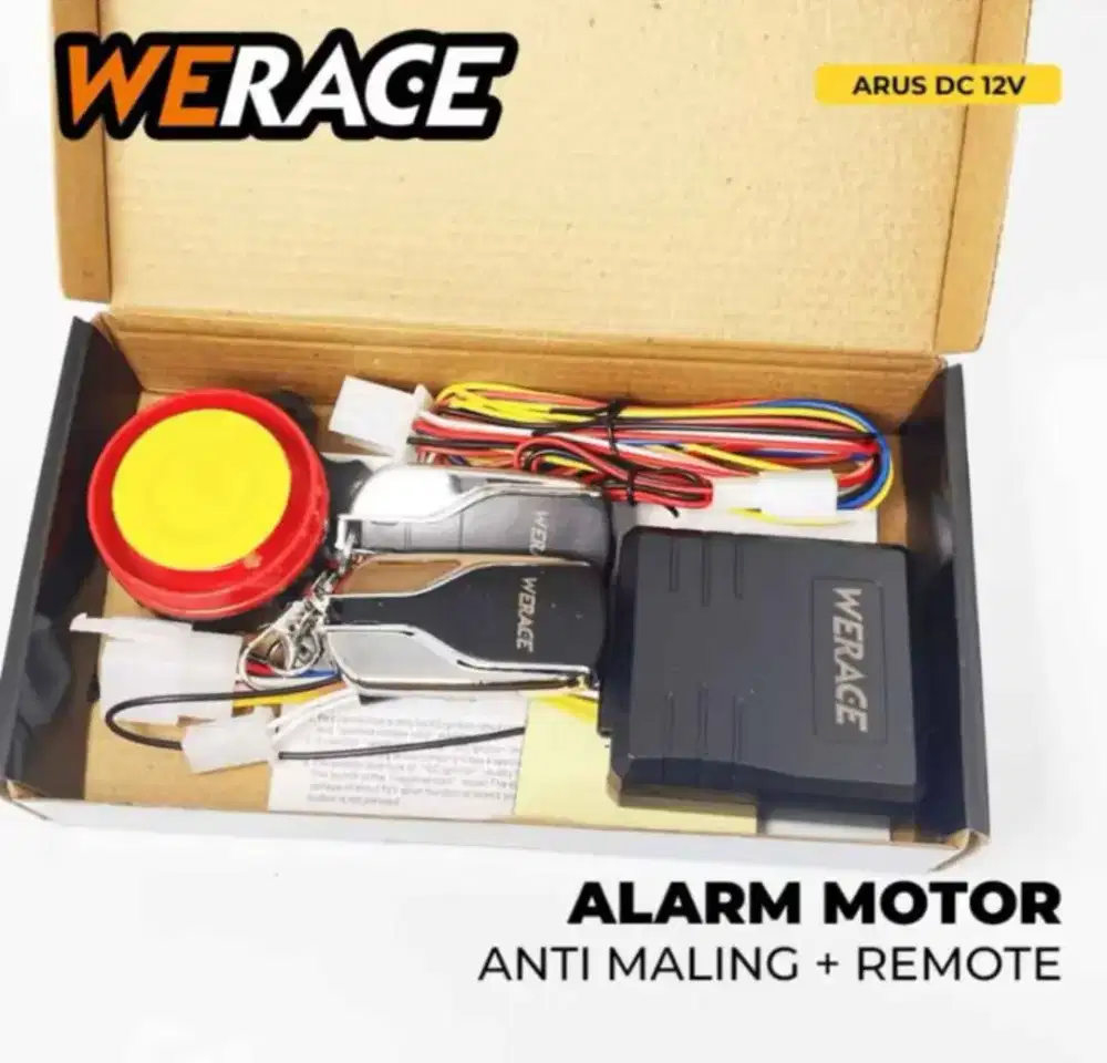 Alarm dan remote motor
