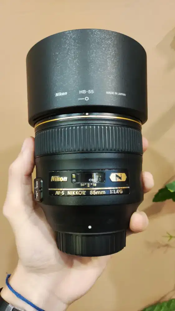 Lensa Nikon AFS 85mm F1.4 NANO