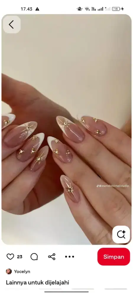 Terapis salon/Nailis/eyelash