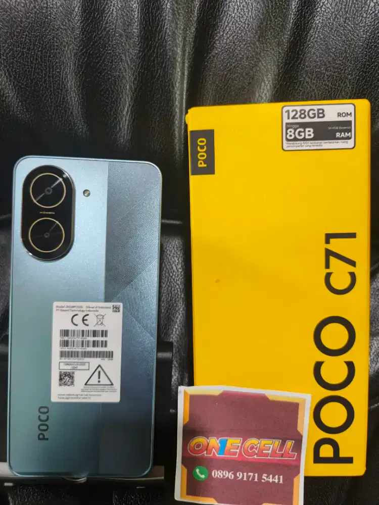 Poco C71 Ram 4+4/128GB Fullset Ori Mulus