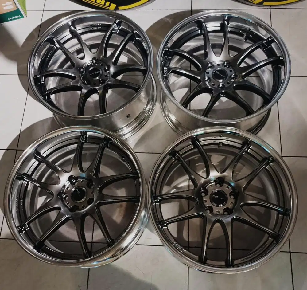 Velg Work Emotion CR2P R19 Original Made in Japan 5x112 Kiwami CR 2P