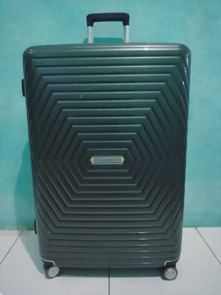 Koper Samsonite 100% original spinner size large 28 inchi