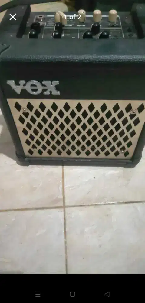Gitar Ampli Vox mini rhythm 5 multi effect