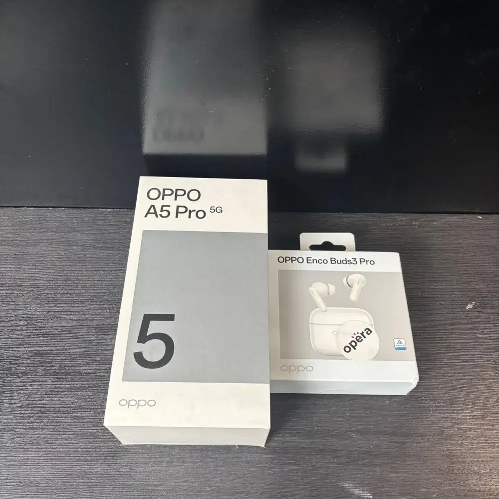 Oppo A5 Pro 5g 8/256GB + Enco Buds3 Pro (BNIB)