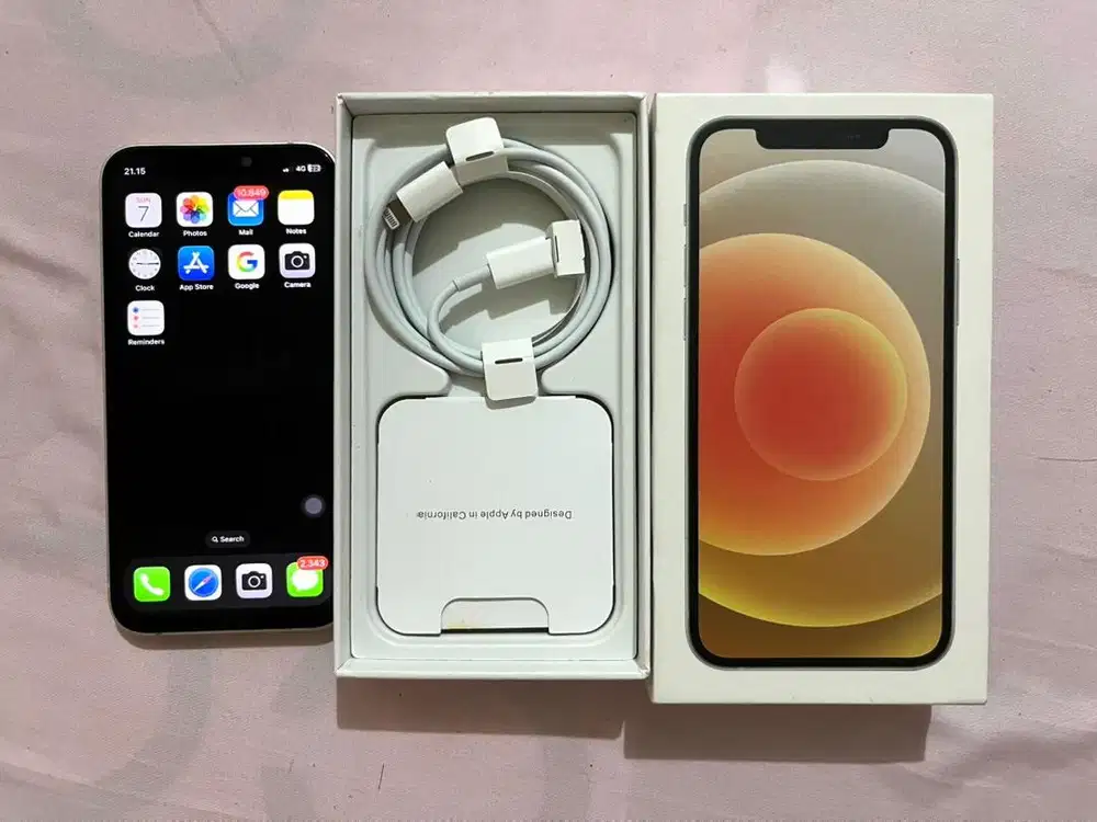 iPhone 12 Mini 128GB – Mulus, IMEI Terdaftar, Bukan Suntikan