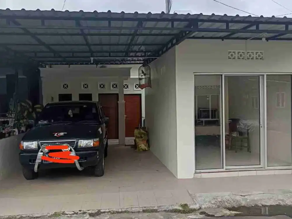 rumah kontrakan 2 kamar, ada ruang usaha, dekat pasar godean