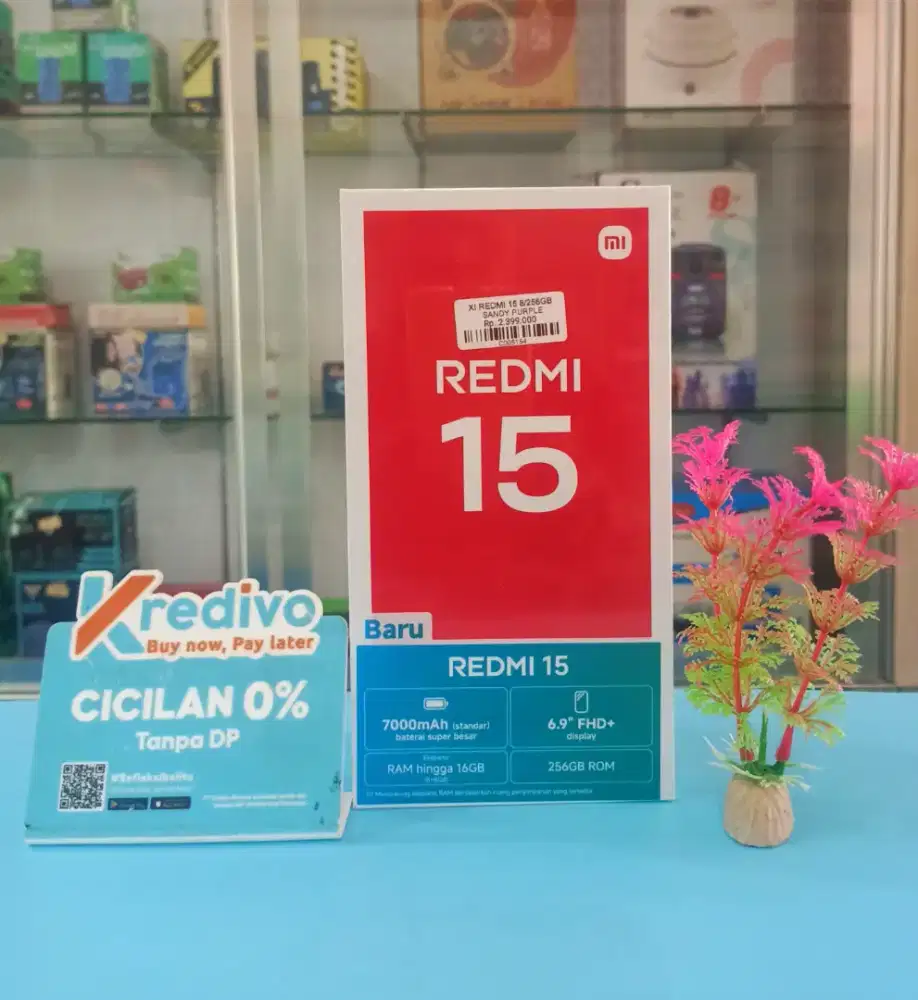 REDMI 15 RAM 16/256GB TERBARU