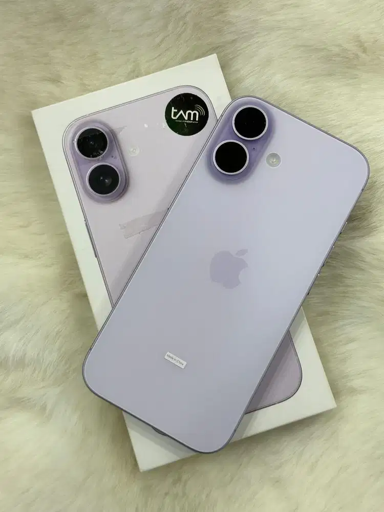 iphone 17 ibox 256gb lavender barang buka kotak aja