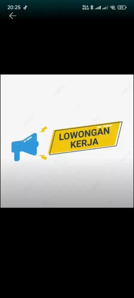 Lowongan kerja tim content creator