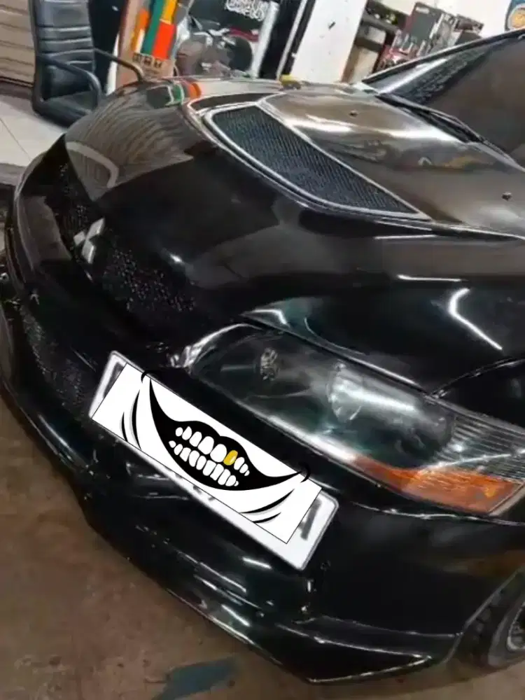 Bumper dan kap mesin evo 9 jdm