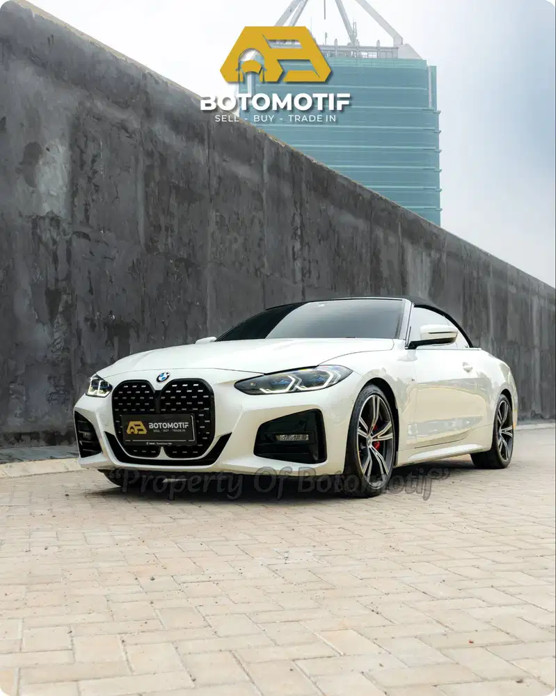 BMW 430i M Sport G23 Convertible 2022 White