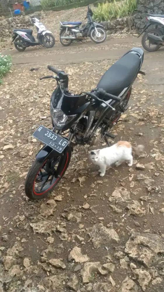 Satria fu 2014 minus pemakaian