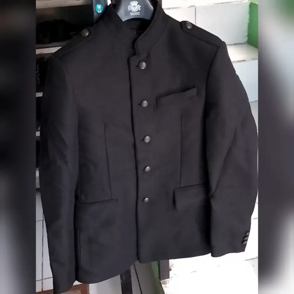 Size S jas blazer zara man campus original casual pesta wedding wisuda