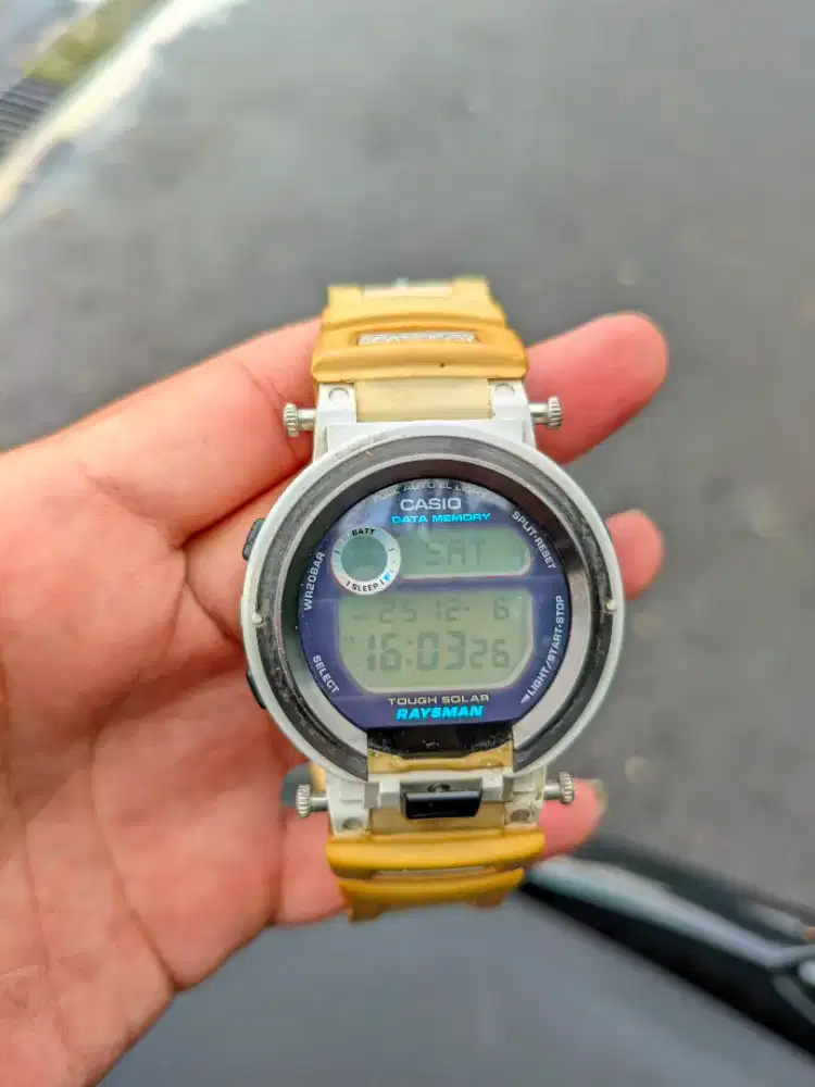 jam gshock raysman ori minus fisik