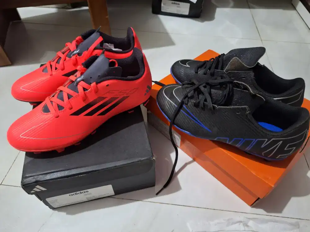 Sepatu Bola anak Nike dan Adidas original