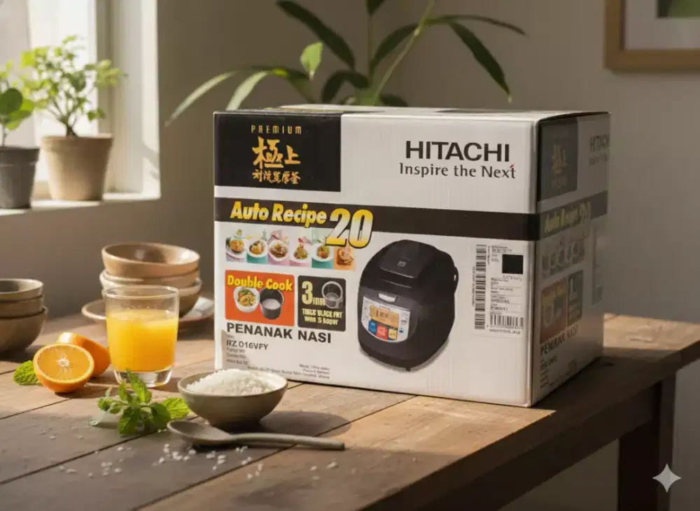 Rice cooker merek Hitachi