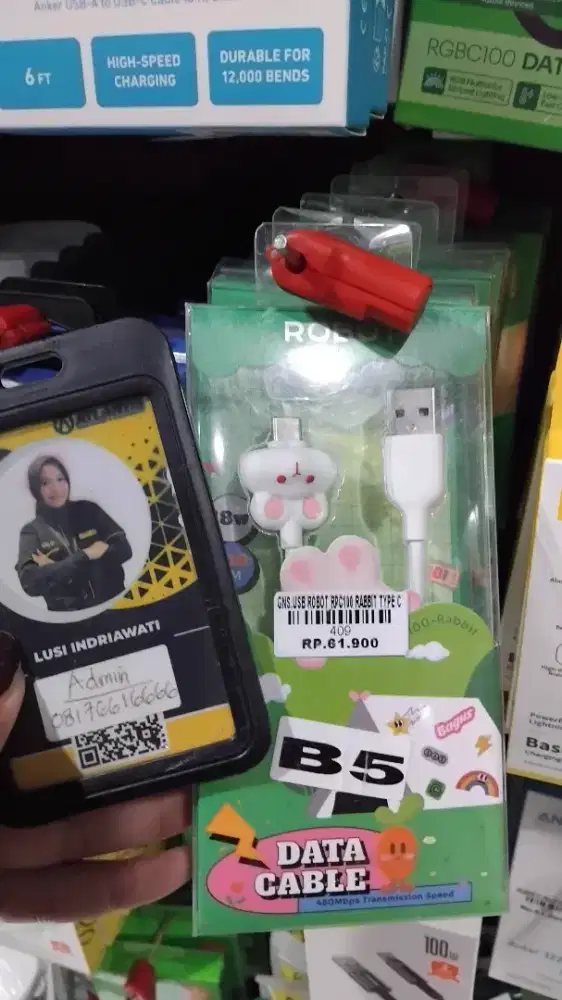 USB ROBOT RPC100 RABBIT TYPE C | ATLANTIS DAHSYAT