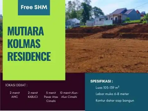 Kavling Kolmas 105–139 m² – Lokasi Favorit Cimahi