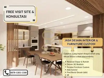 JASA KITCHEN SET & INTERIOR CUSTOM | START 2.85 JUTA/M2