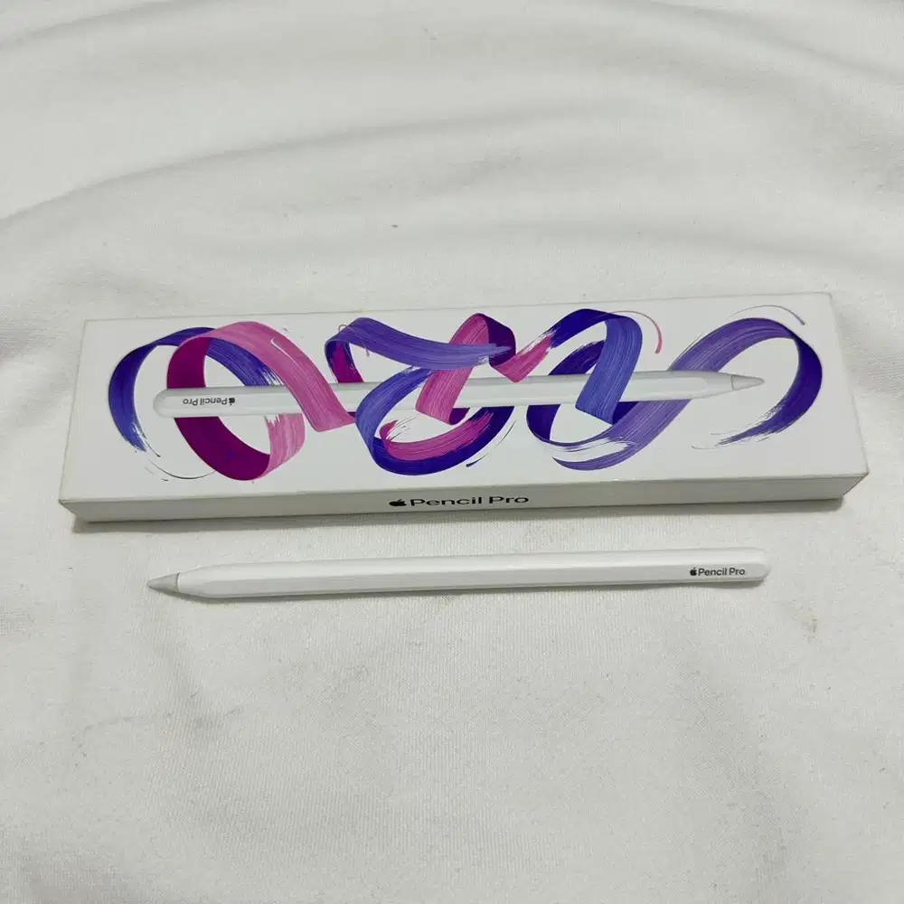 Apple Pencil Pro Original Fullset Likenew Second Preloved