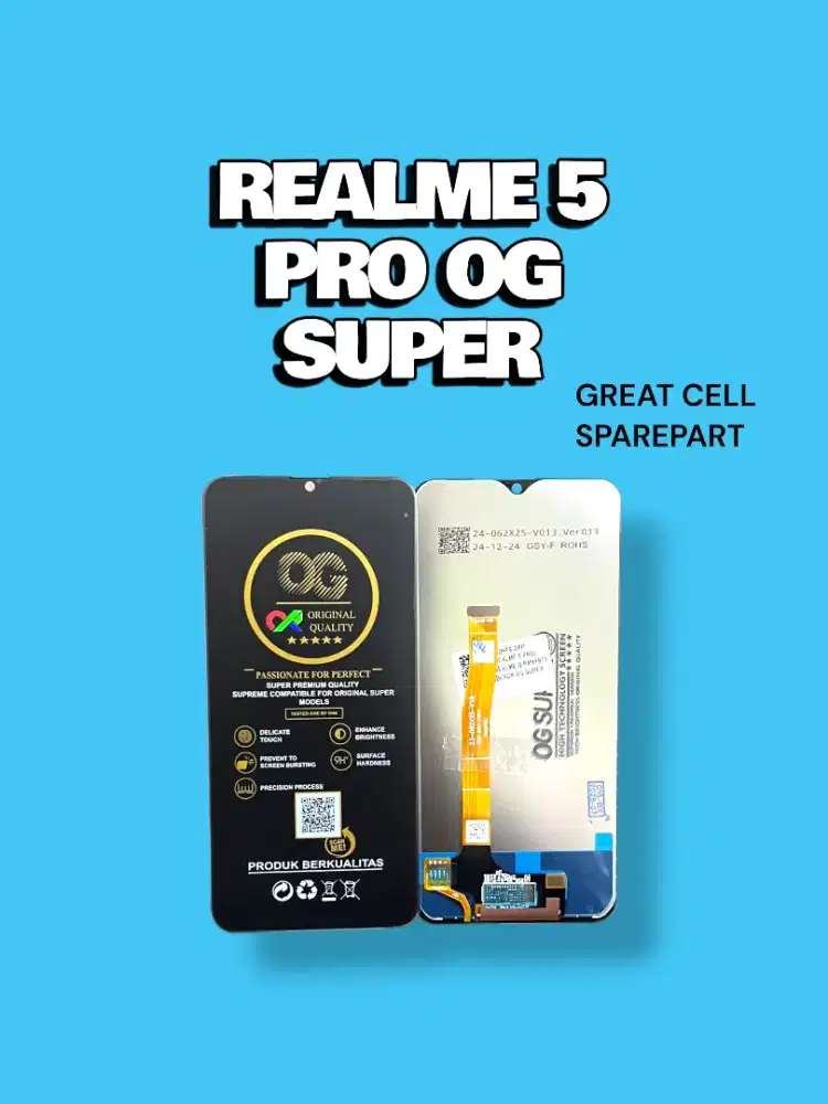 LCD REALME 5 PRO OG SUPER