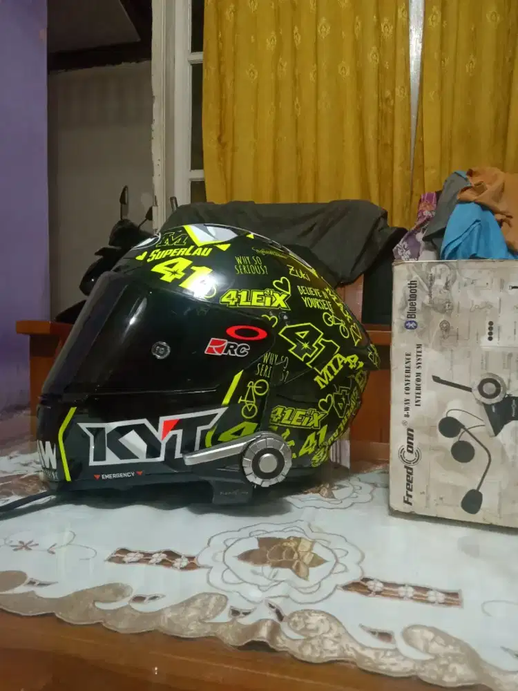 Nx race Espargaro + Intercom FreedCon T-rex