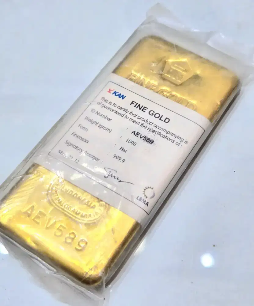 EMAS ANTAM 1kilo 2012 2.460 Medan