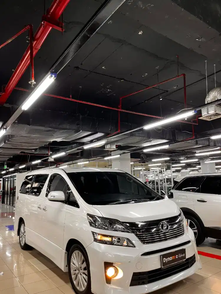 KM 50Rb Toyota Vellfire ZG Thn 2014 Putih Original paint