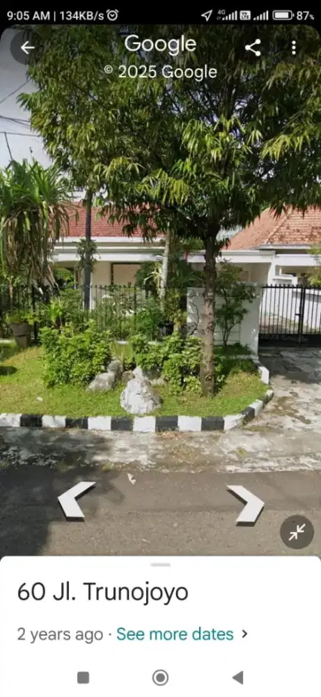 Dijual Rumah Komersial Jalan Trunojoyo Surabaya Pusat Kota