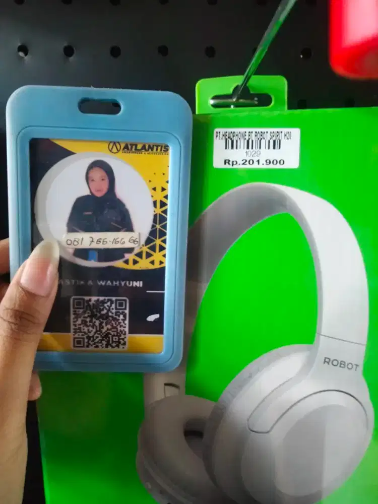 HEADPHONE BT ROBOT SPIRIT H20