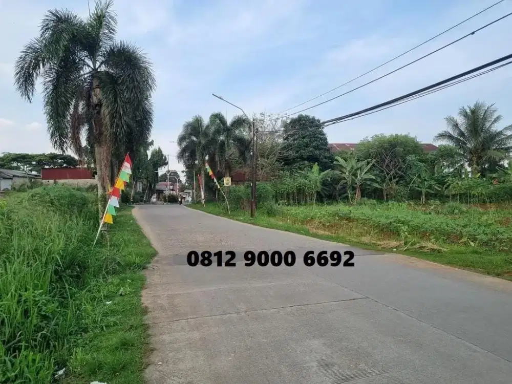 Jual Tanah 1455 m2 Griya Serpong Asri Suradita Cisauk Tangerang dekat bsd