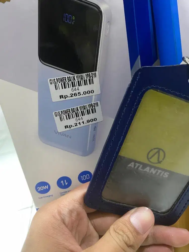 POWERBANK VIVAN VPB-D10 10.000MAH|ATLANTIS DAHSYAT