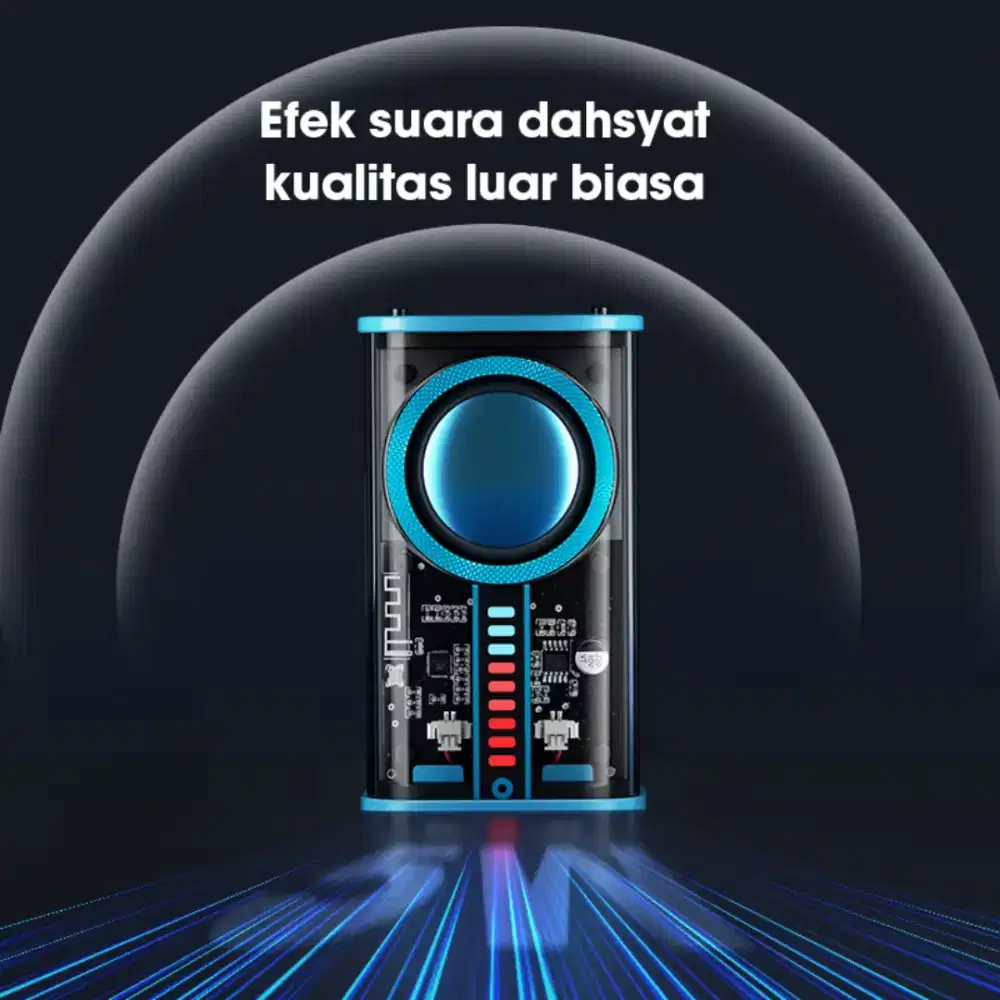 Speaker Acome A8 Transparan Portable