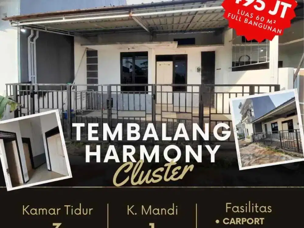 rumah tembalang dekat undip perumahan cluster