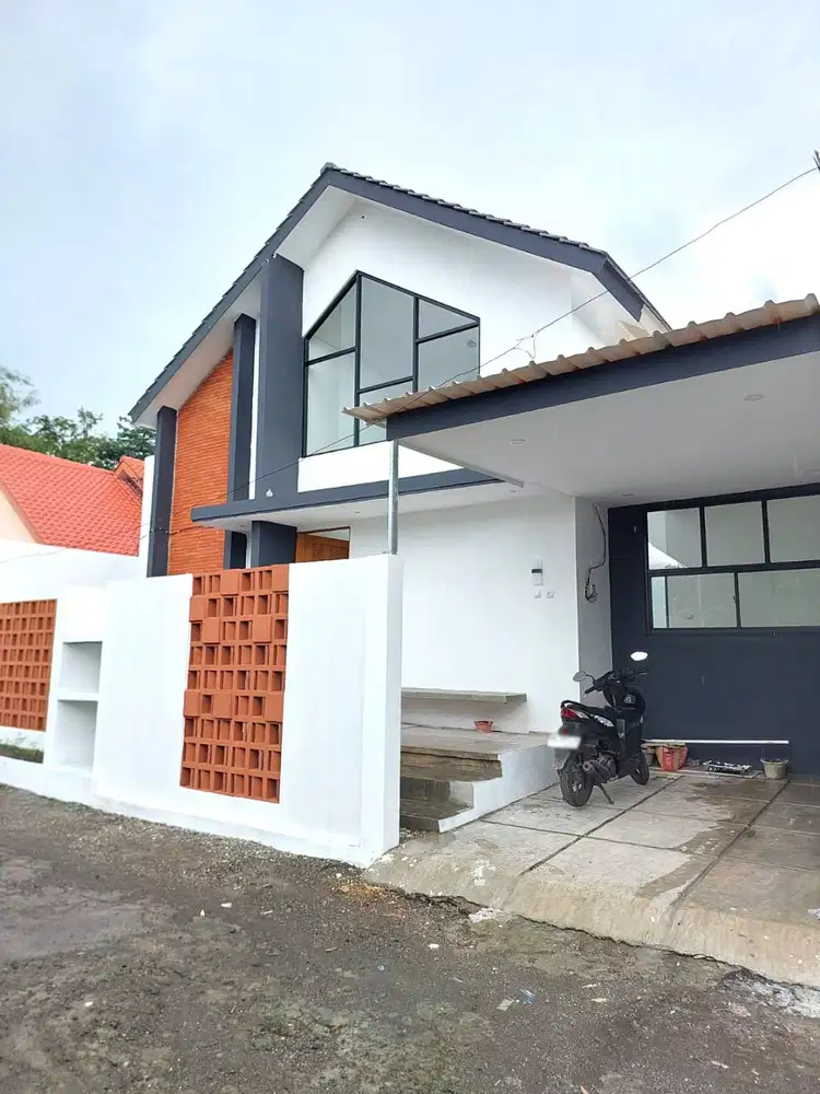 Rumah Baru Desain Scandinavian di Purwomartani