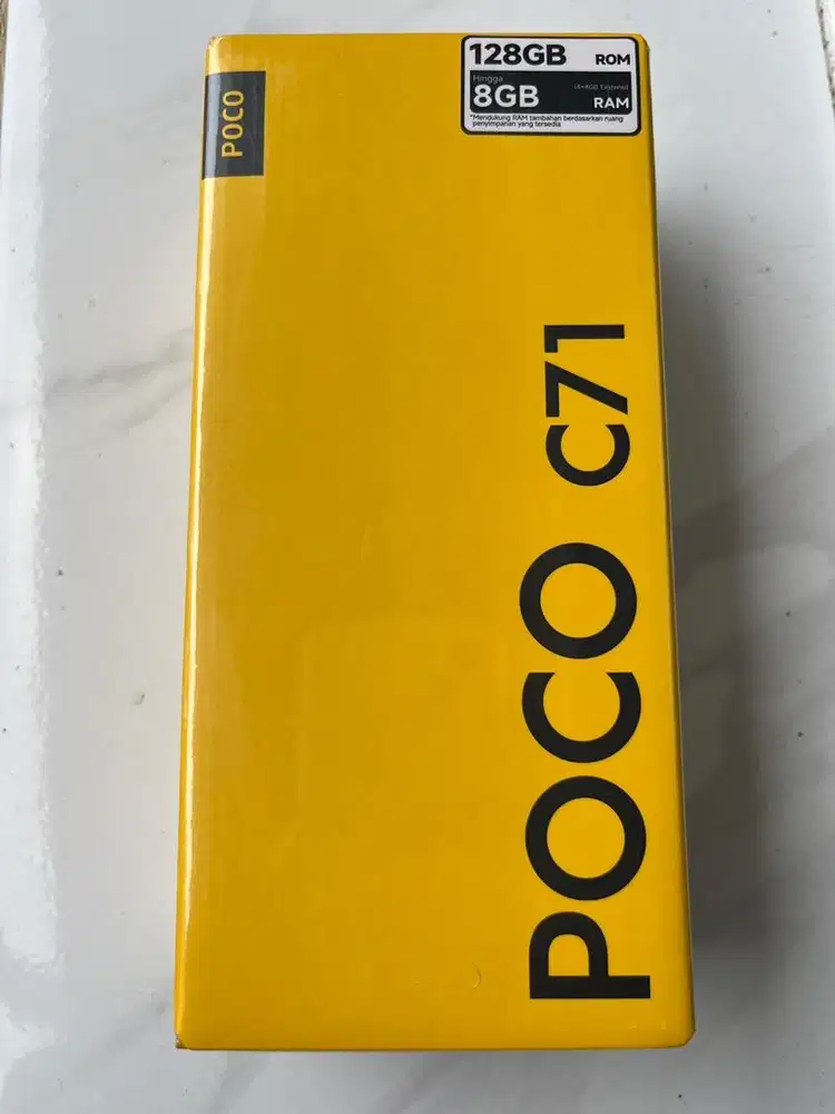 Poco C71 segel dus ori