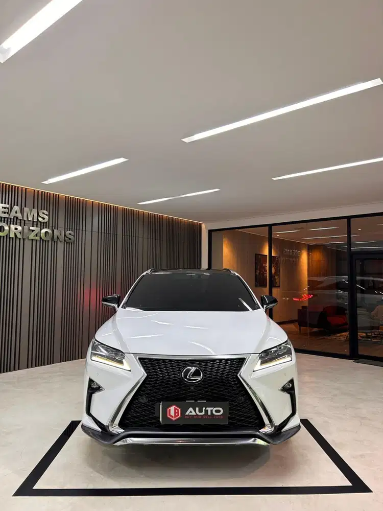 Lexus RX300 RX300T F-Sport 2019 Putih Km63rb Nik 2018 B989SMB