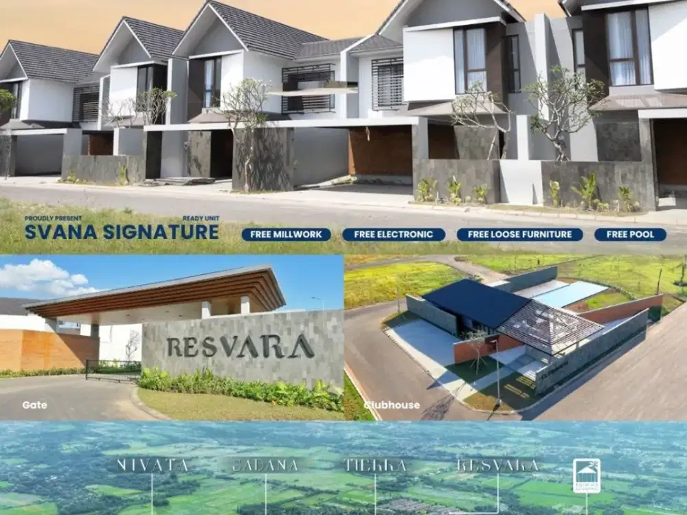 P110. Dijual SVANA Signature Ciputra Beach Resort Di Kediri Tabanan Bali - Investasi Properti Mewah Bali
