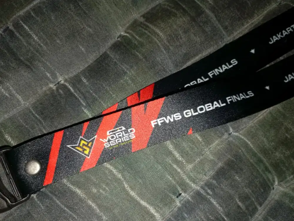 LANYARD FFWS GLOBAL FINALS JAKARTA 2025 - HSC 2025