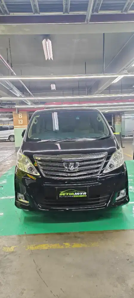 Toyota alphard G atpm 2500cc at 2012