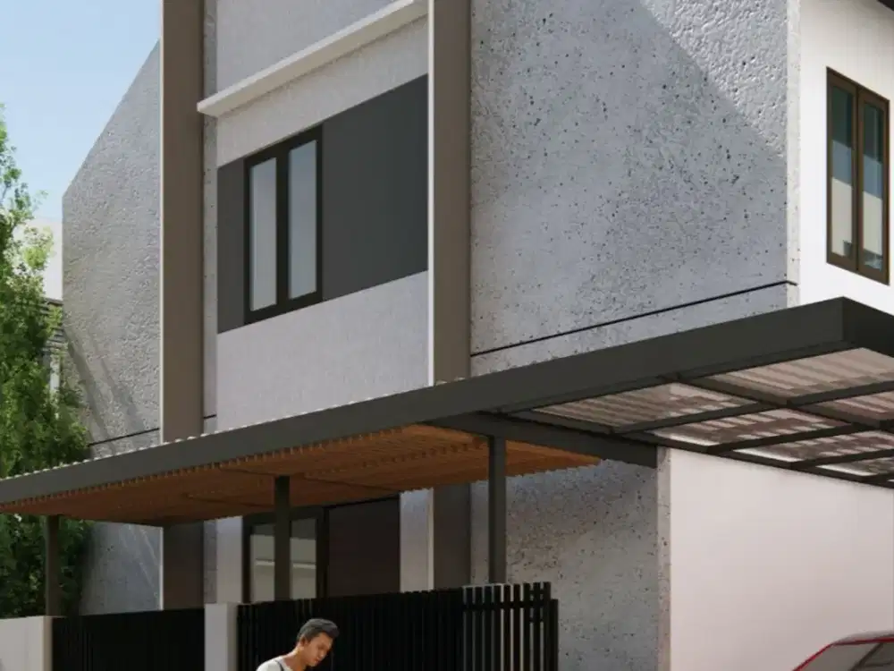 RUMAH SETRADUTA BANDUNG BARU MODERN DAN MINIMALIS