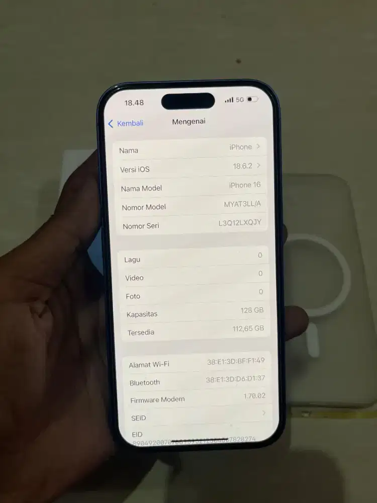 iPhone 16 128gb inter alloperator