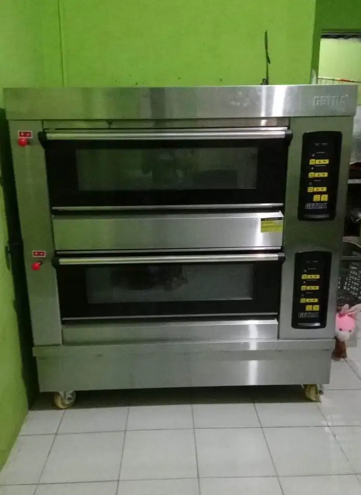 Dijual oven 2dek 4 tray