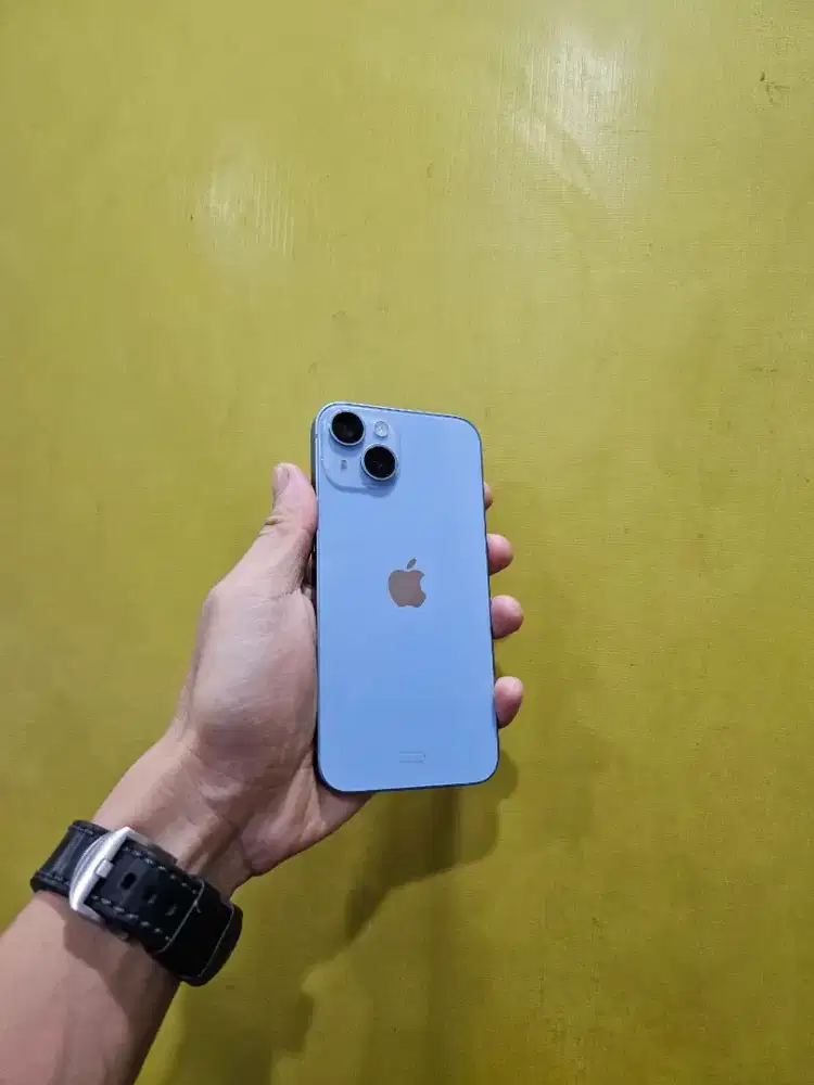 iPhone 14 128gb Blue , ex ibox ,lengkap ori