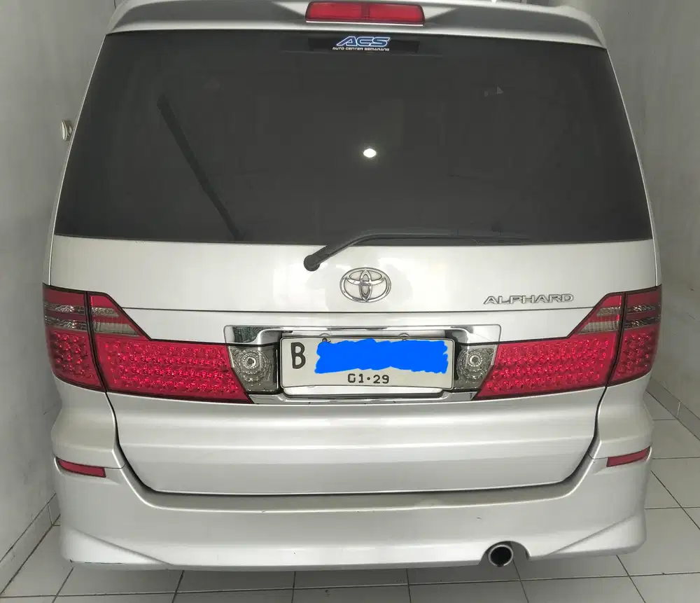Toyota Alphard 2008 Bensin