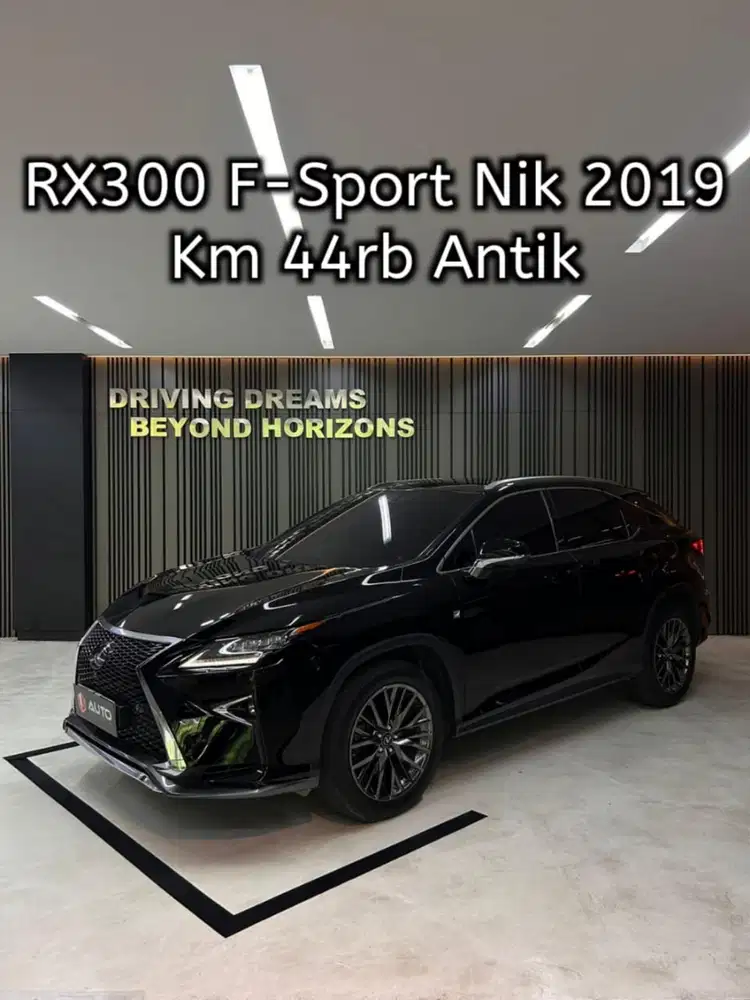 Lexus RX300 RX300T F-Sport 2019 Hitam