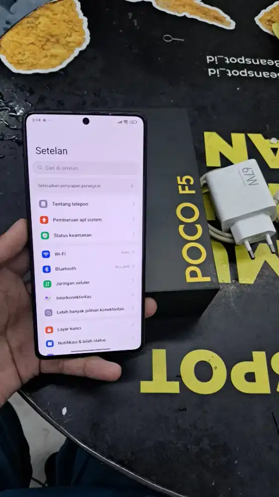 Poco F5 5G , Ram 12+12/256 fullset